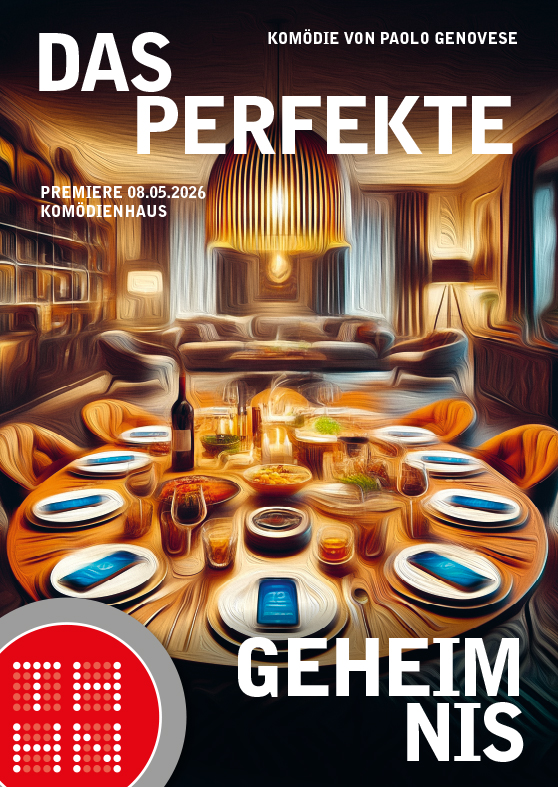 Stückplakat Das perfekte Geheimnis