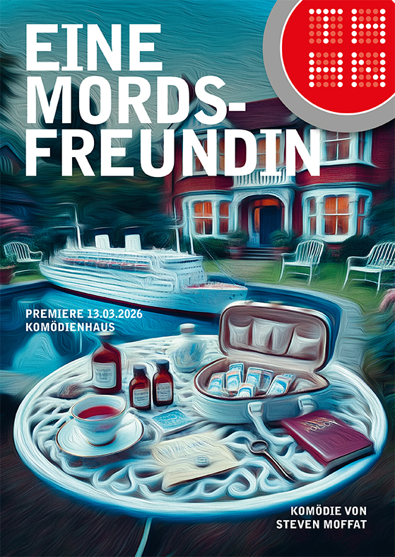 Stückplakat Eine Mords-Freundin